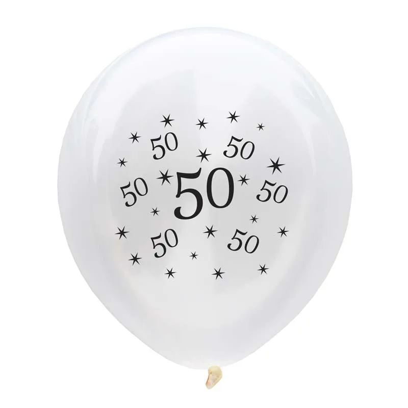 Воздушные шары для дня рождения 10 шт. 30/40/50/60/70/80 лет|Воздушные и аксессуары| |