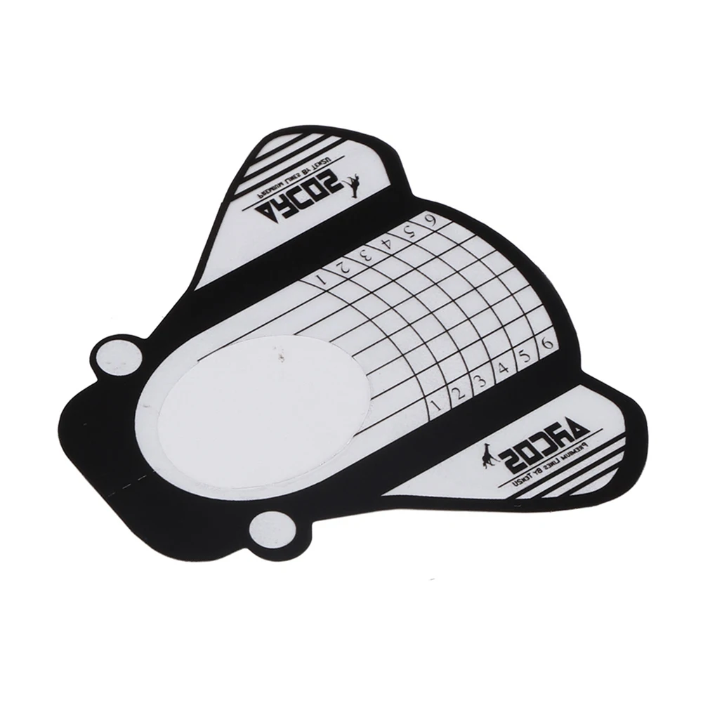 100 шт форма для ногтей прозрачный стикер наращивания клейкие маркеры пчелиный