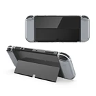 Прозрачный защитный чехол из ТПУ, защитная рамка для экрана Nintendo Switch OLED, аксессуары для игровой консоли, Новинка