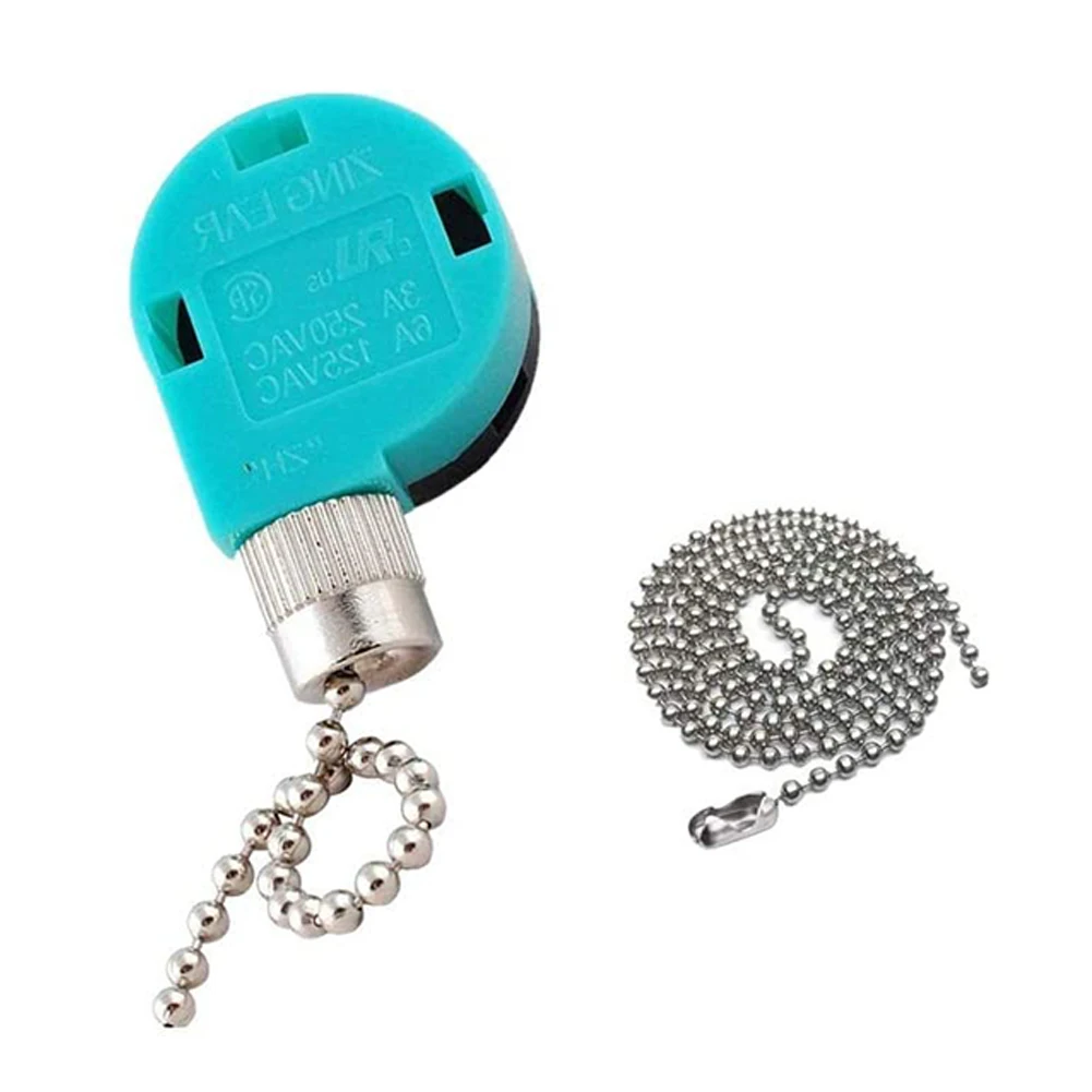 

Ceiling Fan Switch Wall Light Pull Rope Switch Universal Chain Cord Controller For Showroom Ceiling Fan Lamp Replacement Parts
