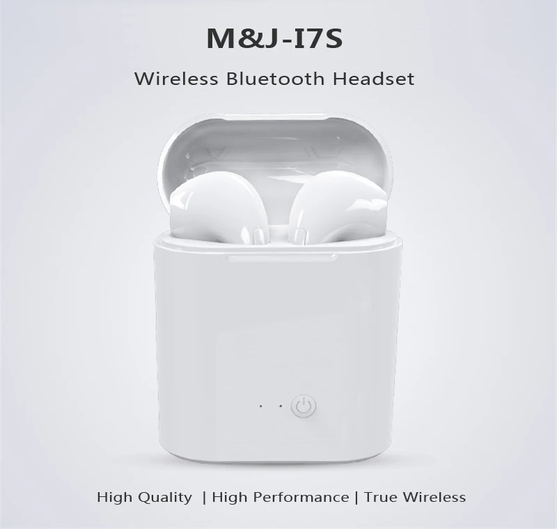 Беспроводные наушники i7s i12 Tws спортивные гарнитура Bluetooth Музыкальная работает на
