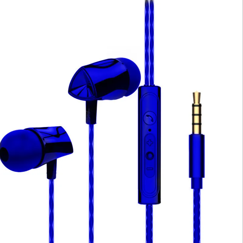 In-Ear Wired Earphone 3.5mm Earbuds Earphones Music Sport Gaming Headset with Mic for IPhone Xiaomi Samsung Huawei P40 Stereo |