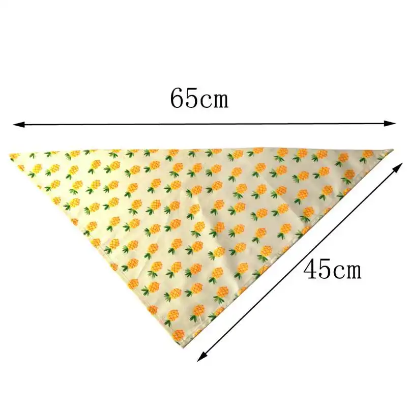 Аксессуары для собак фруктовая печать ананас банан хлопковая клетка с