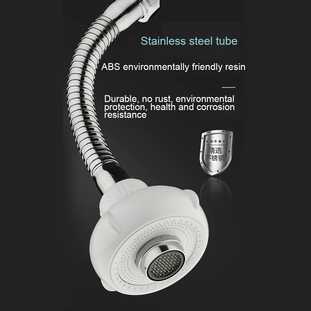 Кухонная насадка для крана водосберегающий кран душевой фильтр два режима 360