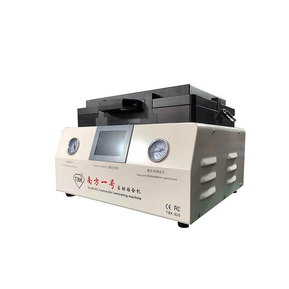 

808OCA vacuum film laminator automatic bubble removal machine, used for LCD touch screen maintenance, with automatic locking gas