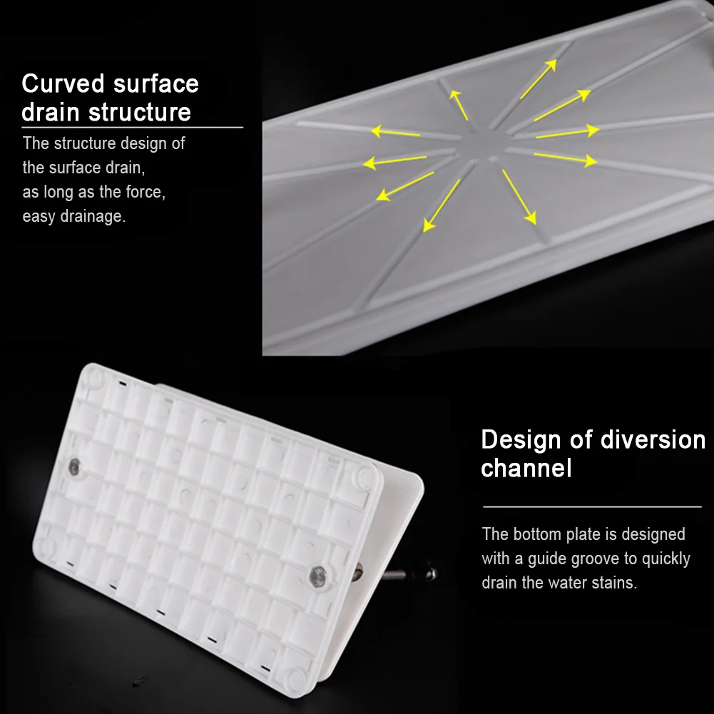 

Kitchen Tool Lightweight Non Toxic Water Removing Tofu Press Easy Clean PP Cooking Effective Restaurant DIY Curved Plates