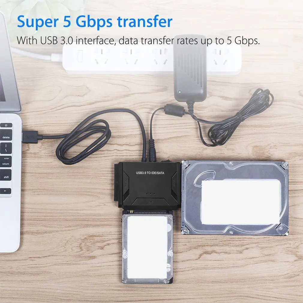 Адаптер для внешнего жесткого диска USB 3 0 в IDE/SATA конвертер 5 Гбит/с Поддержка Plug &amp