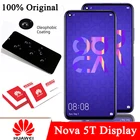 ЖК-дисплей с рамкой для Huawei Nova 5T, 100% оригинальный, 6,26 дюйма, YAL-L21, L61A, L61D, L71A, дигитайзер тачскрина, запасные части