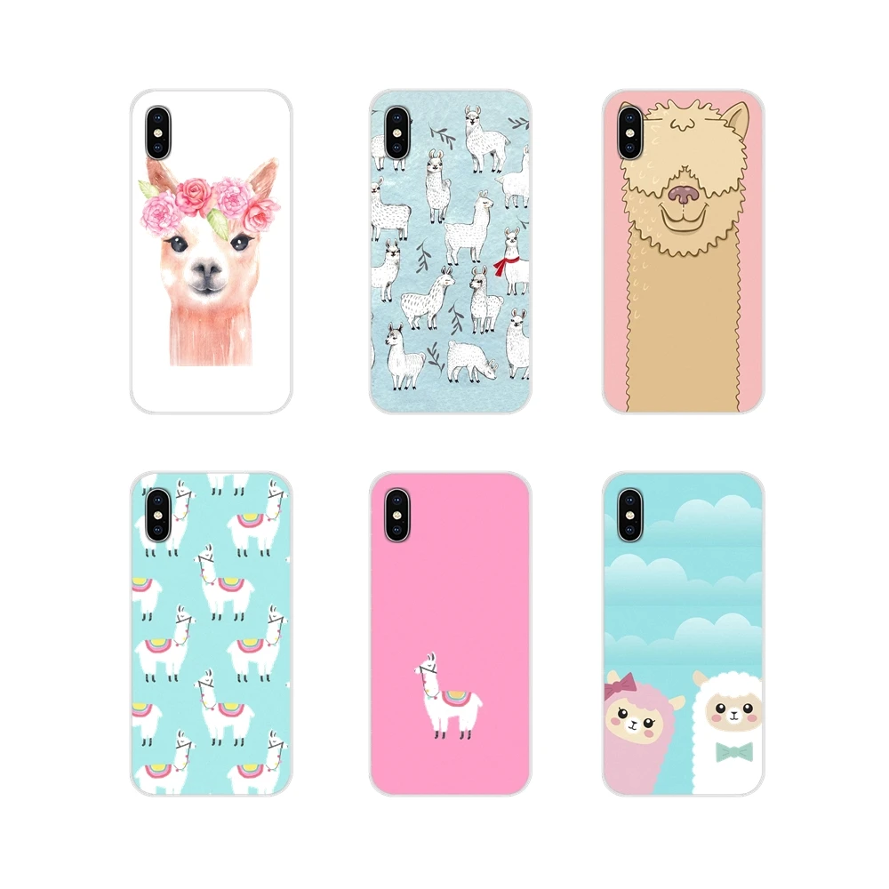 Аксессуары чехлы для телефонов лама альпака животные Huawei Mate Honor 4C 5C 5X 6X 7 7A 7C 8 9 10 8C 8X