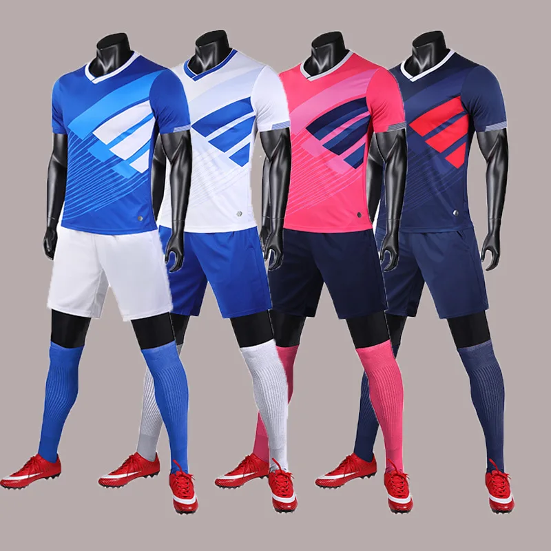 Новинка 2020 мужские футбольные Трикотажные изделия комплект карманов одежда