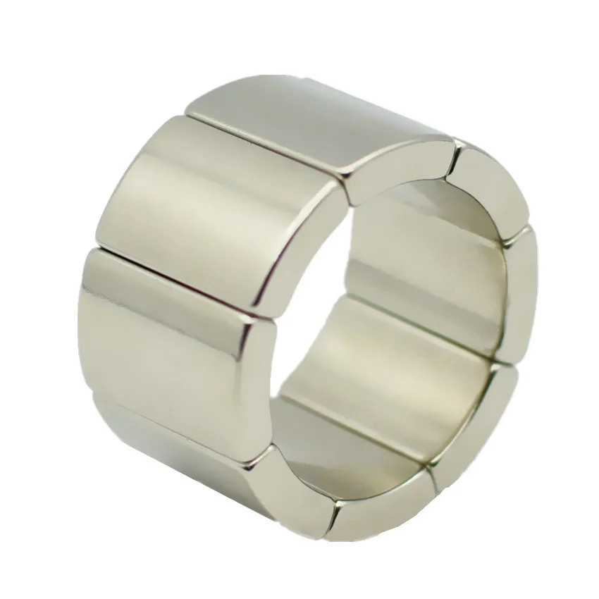 

NdFeB Magnet Arc OR18xIR14x45degxT20 mm N42H Motor Magnet for Generators Wind Turbine Neodymium Permanent Rotor Segment 8pcs