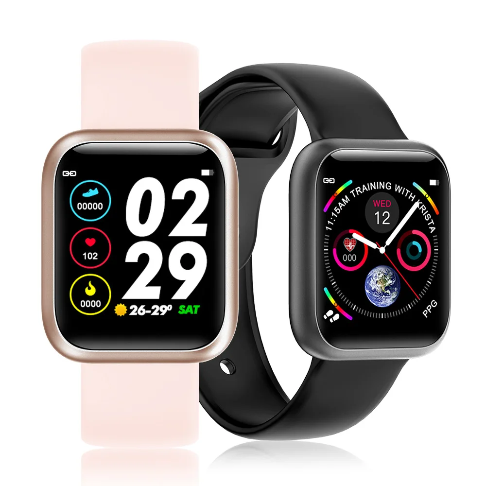 Фитнес браслет F11 с монитором кровяного давления и пульса водонепроницаемые