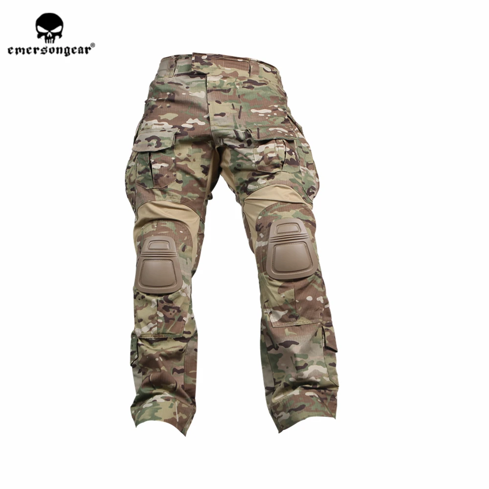 Цена Emersongear G3 набор тактической боевой униформы камуфляжные костюмы мужские уличные военные армейские тренировочные рубашки и брюки MulitCam для ох...