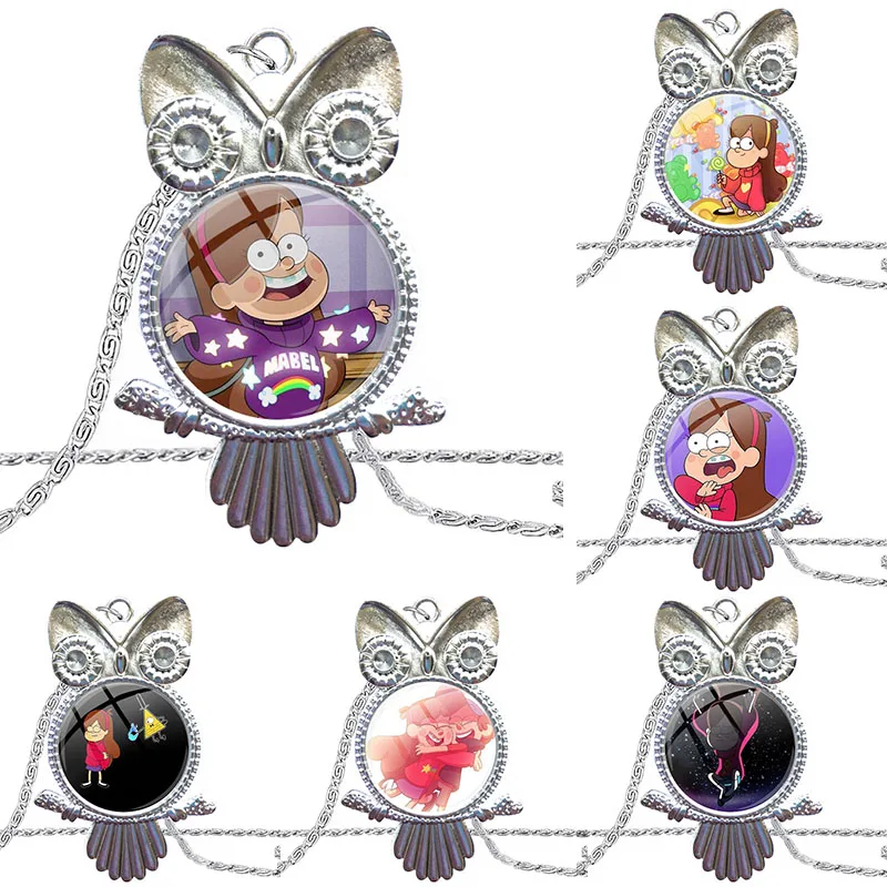 Модное ожерелье ручной работы чокер в форме совы ювелирные изделия несколько