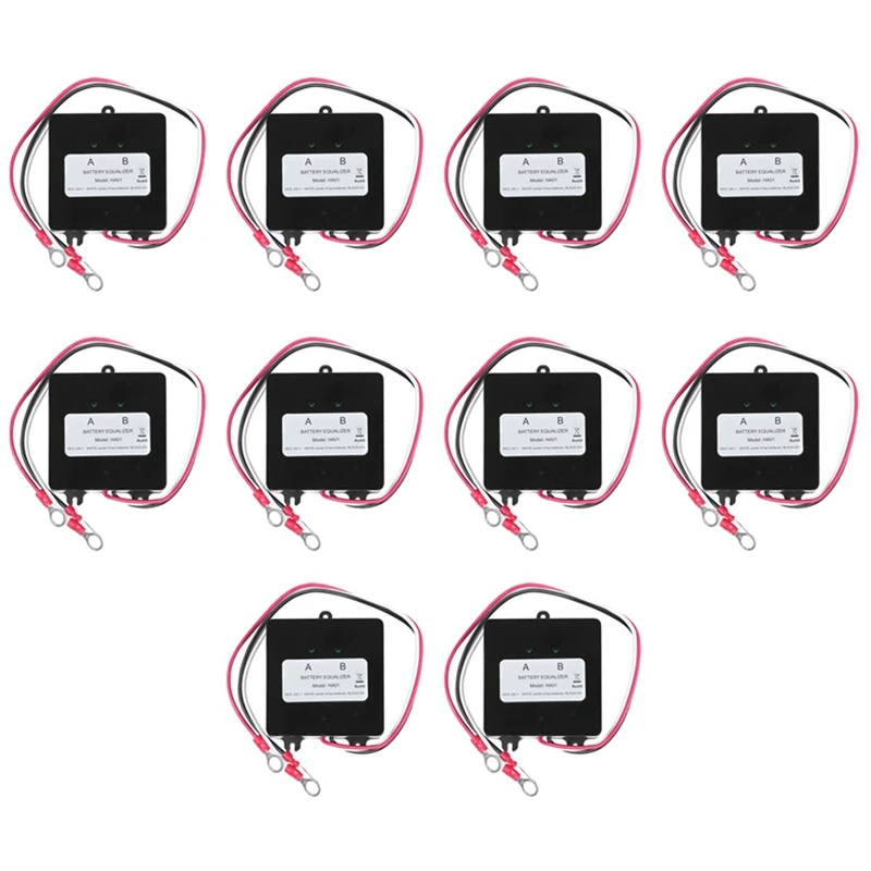 

10 шт., эквалайзер напряжения для свинцово-кислотных гелевых аккумуляторов 24 В
