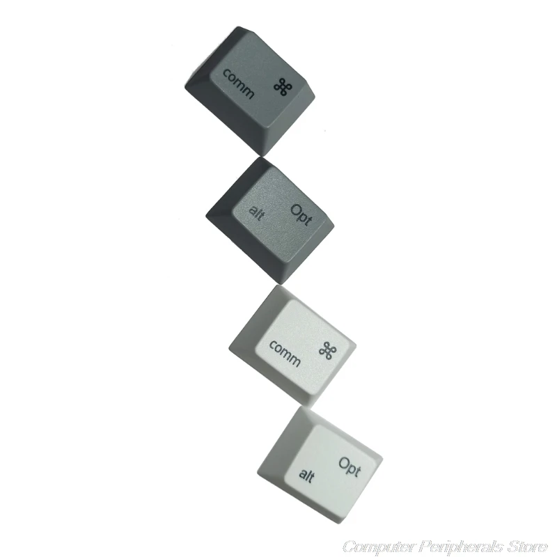 

2Pcs PBT keycaps Commond And Option Keys Cherry MX Key Caps For MX Switches Mechanical Gaming Keyboard M11 21 Dropshipping