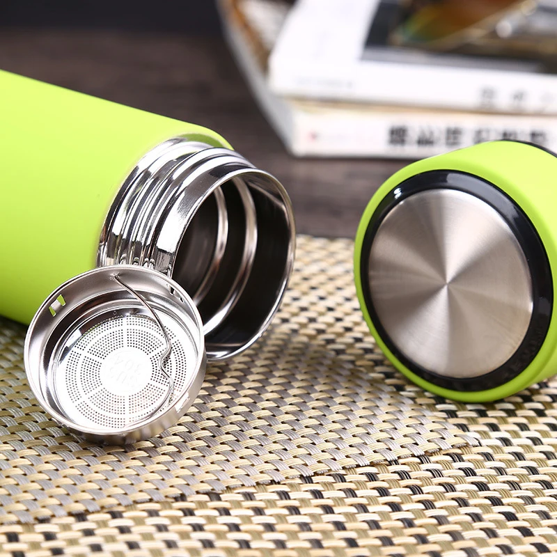Изолированный термос чайная кружка с ситечком Термокружка кофейная чашка