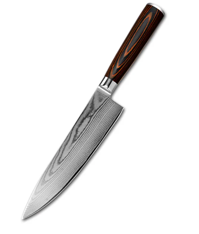 EVERRICH®8 &quotпрофессиональный нож шеф повара Дамасская сталь ножи 67 слоев DV8