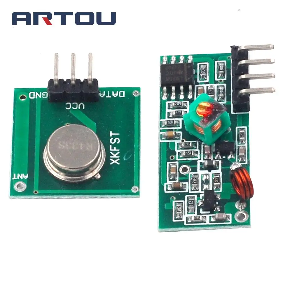 3 пары (6 шт.) 433 мгц радиочастотный передатчик и приемник комплект модулей для ARM/MCU