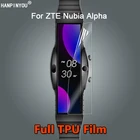 1-10 шт. для смарт-часов ZTE Nubia Alpha   Ультрапрозрачная тонкая мягкая Гидрогелевая пленка из ТПУ Защита для экрана-не закаленное стекло