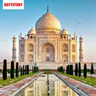 GATYZTORY 3D Алмазная живопись полная квадратная картина Сделай Сам домашний Декор Ремесло Стразы мозаика для гостиной настенное искусство индийский Тадж-Махал