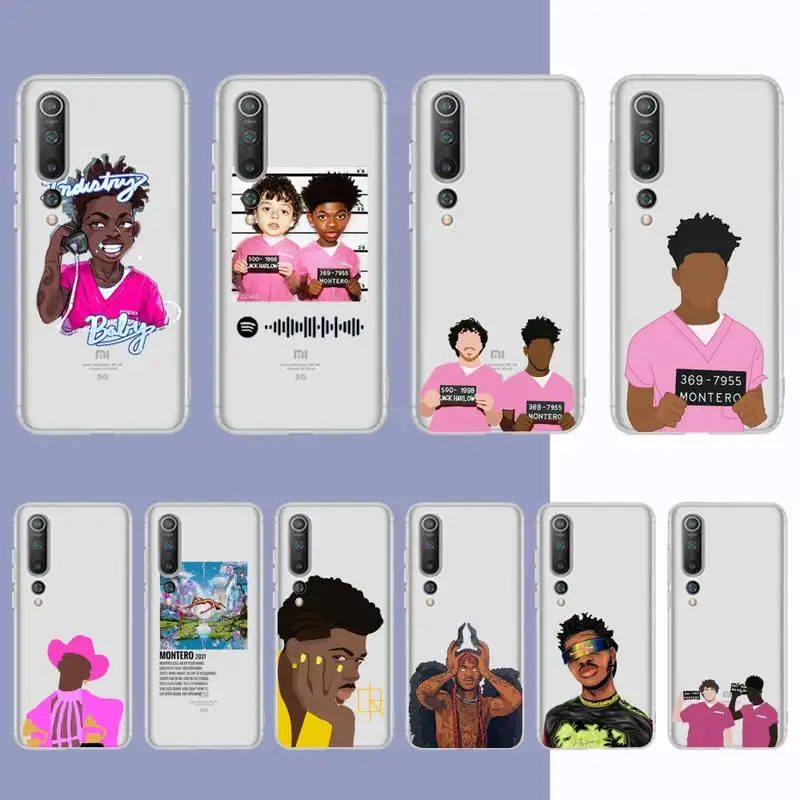 

Lil Nas X, Jack Harlow - INDUSTRY BABY Phone Case For Redmi Note 5 7 8 9 10 A K20 pro max lite for Xiaomi 10pro 10T