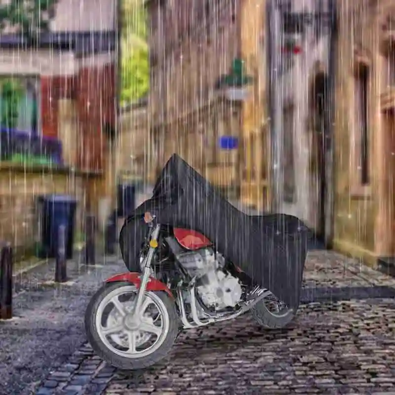 

Motorcycle Cover UV All Season Scooter For Motorcycle Cover Outdoor Dustproof Waterproof Univer N8F6