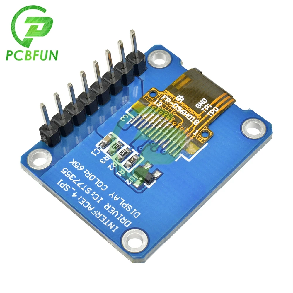 HD 65K 0 96 дюймовый TFT-дисплей Ips ЖК-экран Привод IC ST7735S 3 В 160x80 SPI интерфейс для