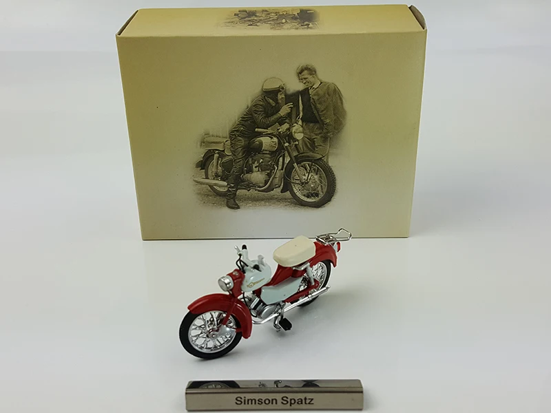 A tlas 1:24 Simson Spatz мотоцикл сплав игрушки для детей Детские модель подарок