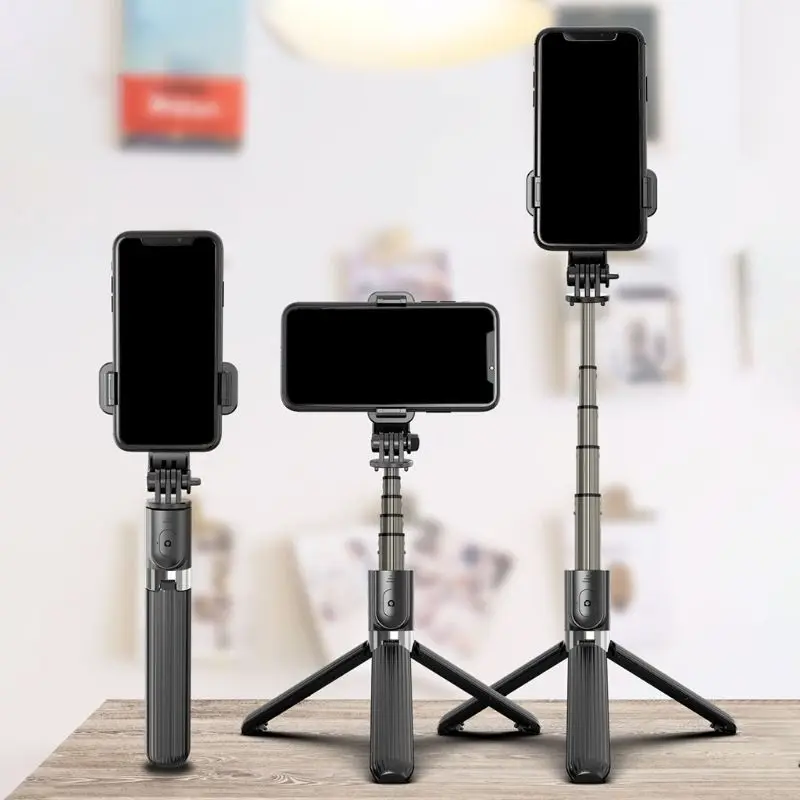 Штатив для селфи из алюминиевого сплава с Bluetooth штатив телефона фотокамеры elf Timer