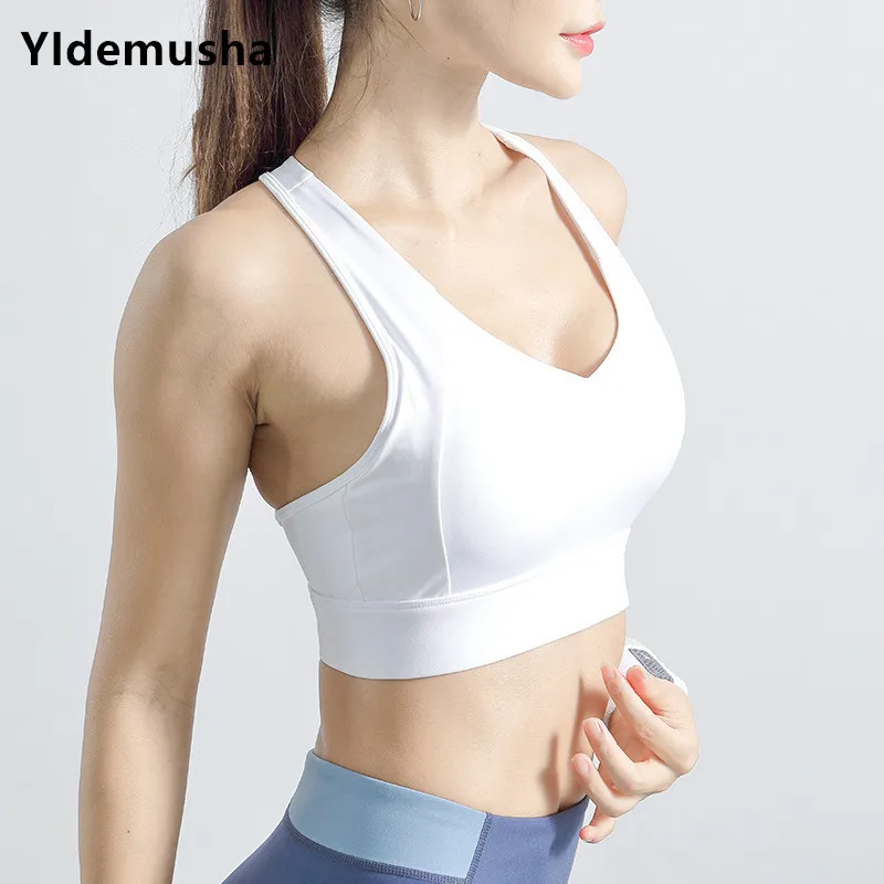 Новый красивый спортивный бюстгальтер с лезвиями на спине женский сексуальный