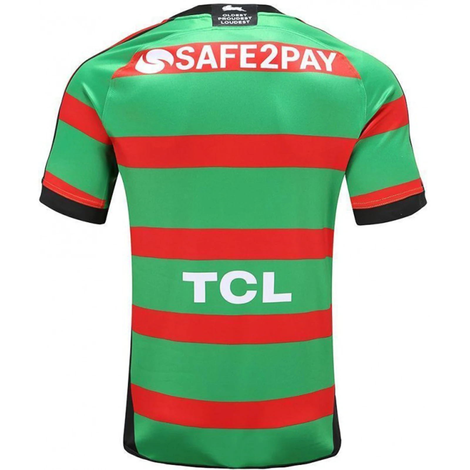 RESYO для Южная Сиднея Rabbitohs мужская Реплика для дома/вдали Регби Джерси Спортивная футболка S-5XL