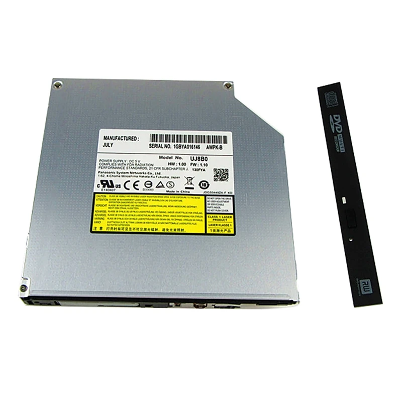 

NEW-DVD Burning Optical Drive for Panasonic UJ870A UJ880 UJ890 UJ8A0 UJ8B0 12.7MM Ultra-Thin SATA Serial DVD Optical Drive