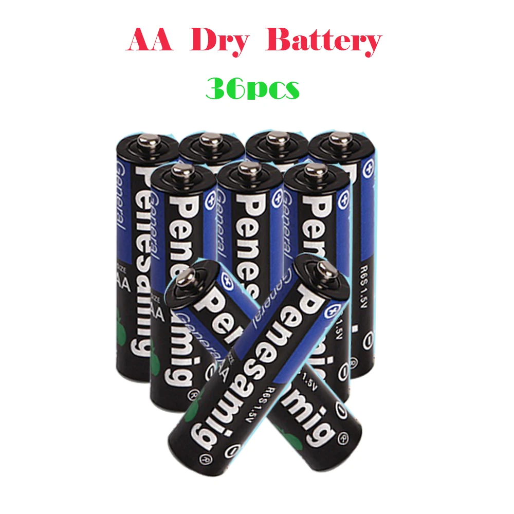 Quality Goods 36PCS AA 1.5V 150mAh Alkaline Dry Battery Baterias For Camera Calculator Alarm Cloc Mouse Remote Control Battery