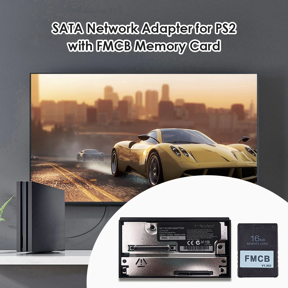 Сетевой адаптер SATA для игровой консоли Sony PS2 без гнезда IDE жесткого диска с