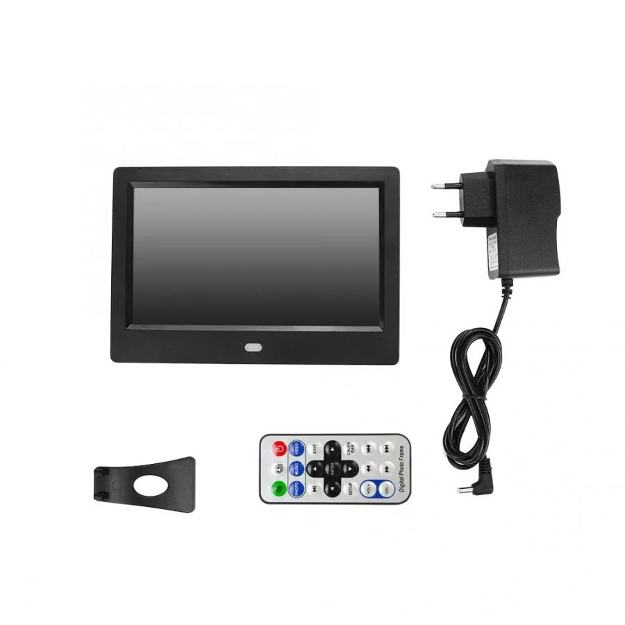 7-inch HD LED Screen Digital Photo List Alarm MP3/4 Movie Player Digital Image Box
