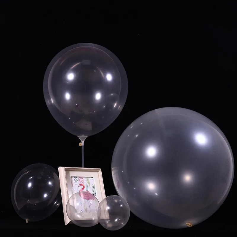 

Шары воздушные прозрачные, 5/12/18/36 дюйма, плотные, прозрачные латексные