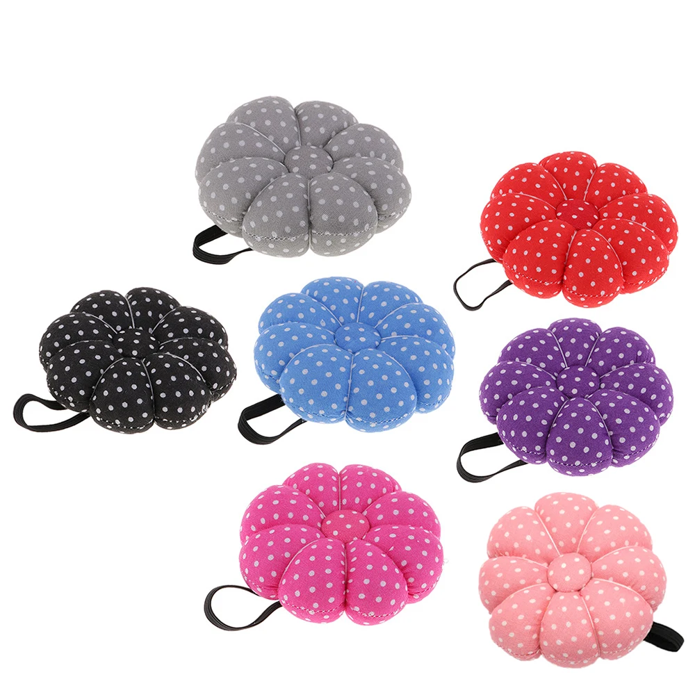 Швейные булавки в форме тыквы хлопковые тканевые пуговицы ремешок на запястье