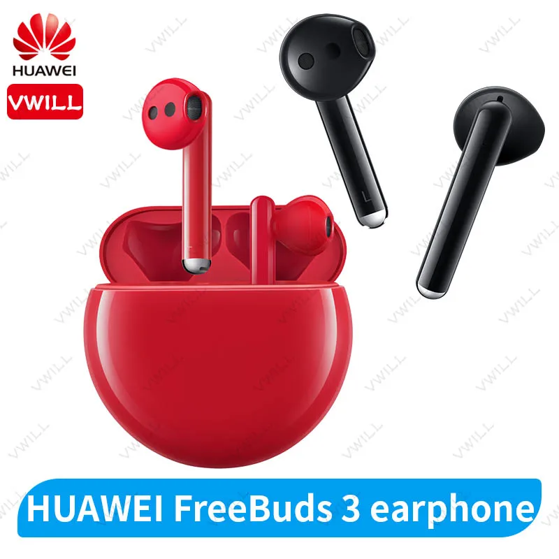 Оригинальные беспроводные наушники HUAWEI FreeBuds 3 Bluetooth kirin A1 сенсорное управление