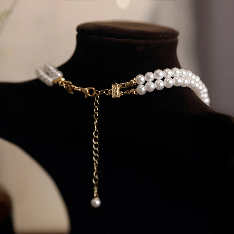 Жемчужное ожерелье ювелирные изделия для женщин аксессуары свадебного платья