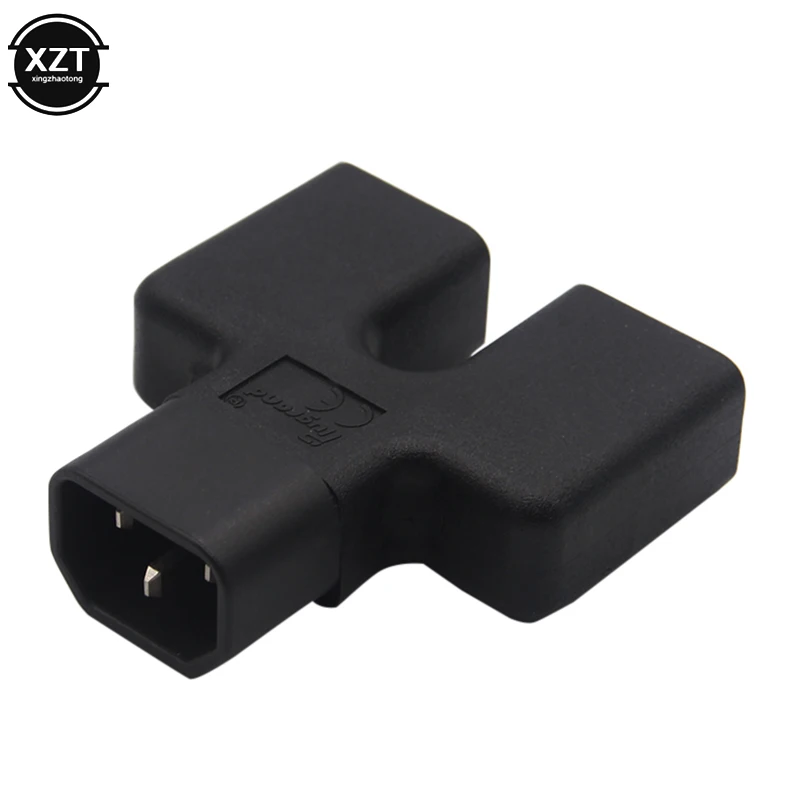 Новый PA 0252 IEC 320 C14 C19 IEC320 штекер двойной 2 * гнездовой адаптер питания 16A 20A UPS PDU