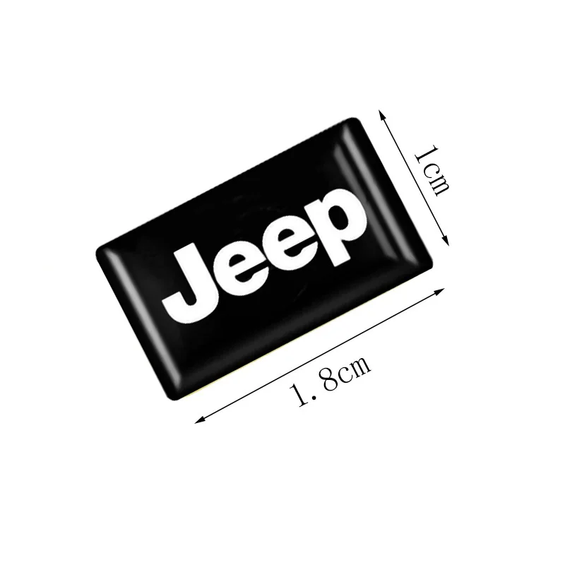 Эпоксидная наклейка на эмблему Jeep Wrangler JK Rubicon Hemt PHEV Renegade Patriot Cherokee | Автомобили и