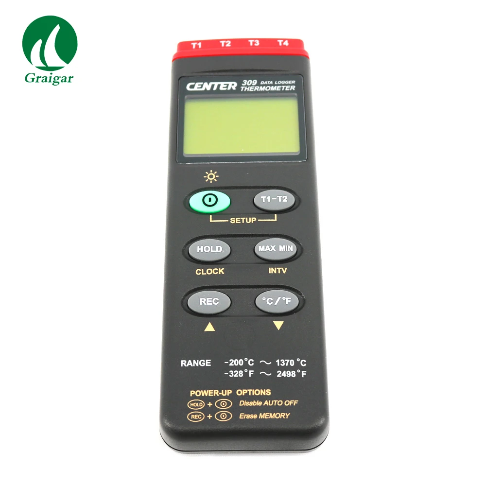 Центр-309 K Тип регулятор температуры с термопарным Термометр 4 Каналы записи