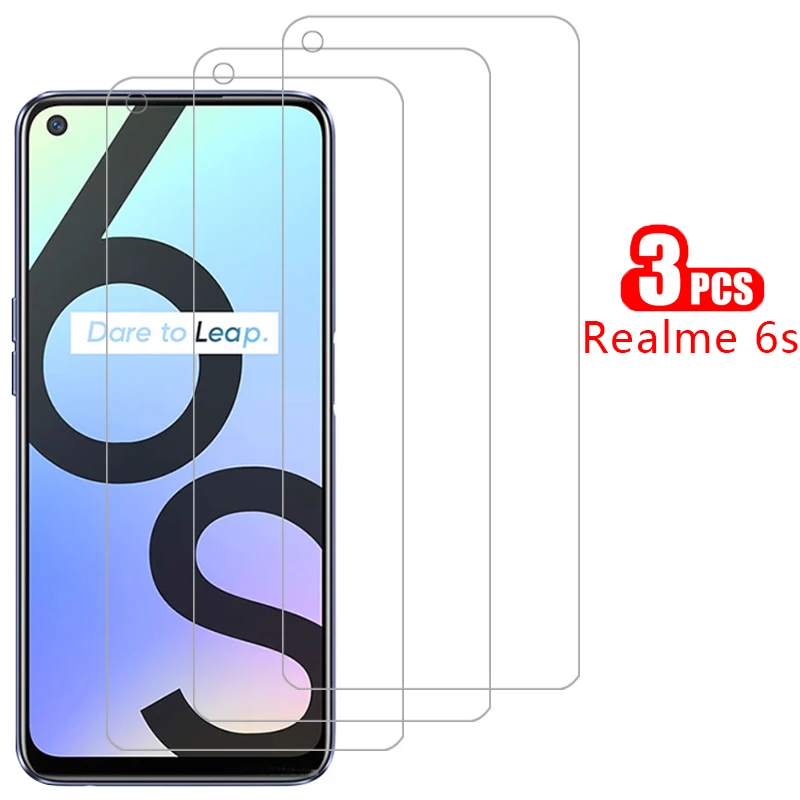 

screen protector tempered glass for realme 6s case cover on realme6s 6 s s6 6.5 protective phone coque realmi reame relme ralme