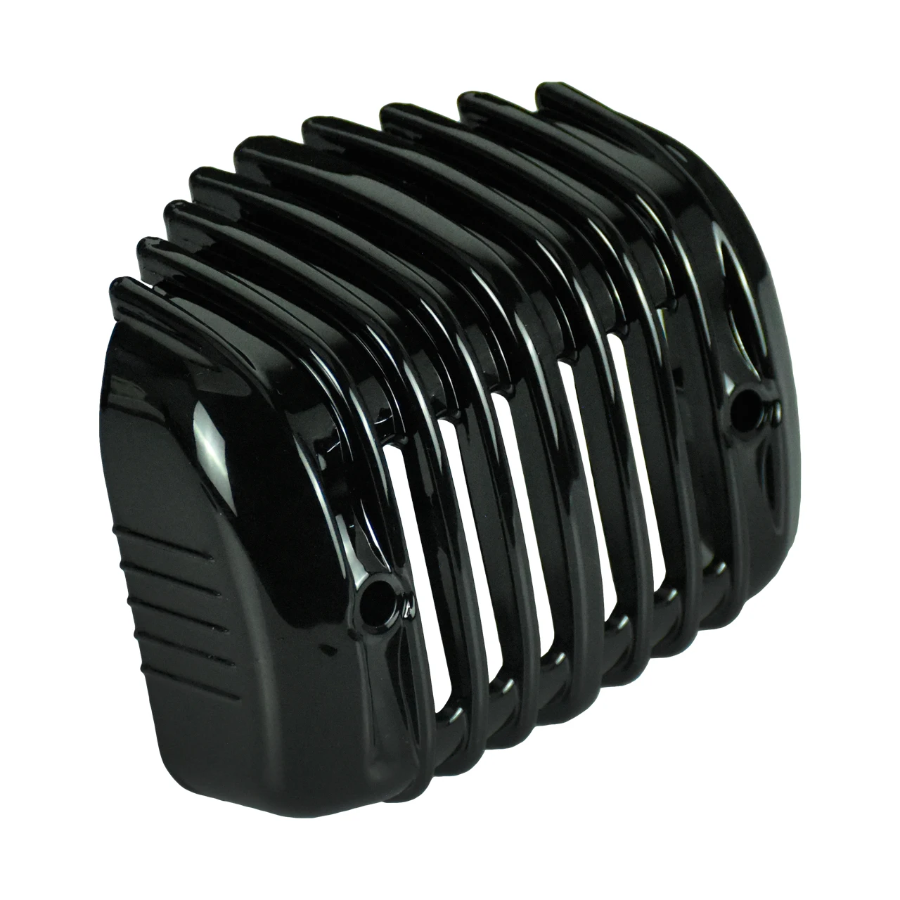 Обтекатель регулятора напряжения мотоцикла черный/хромированный для Harley Softail