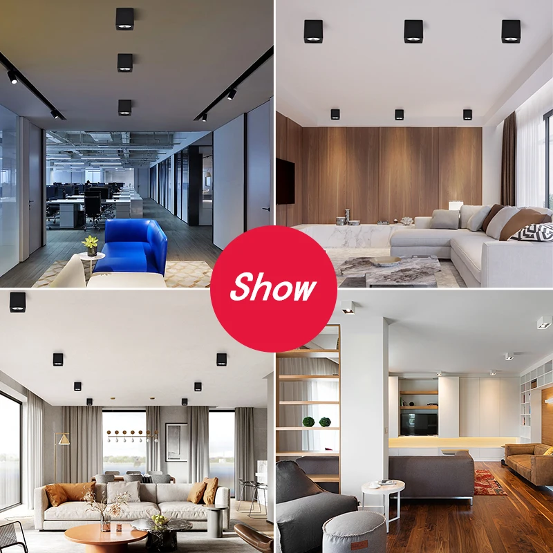 Светодиодный потолочный светильник поверхностного монтажа высокой яркости Epistar