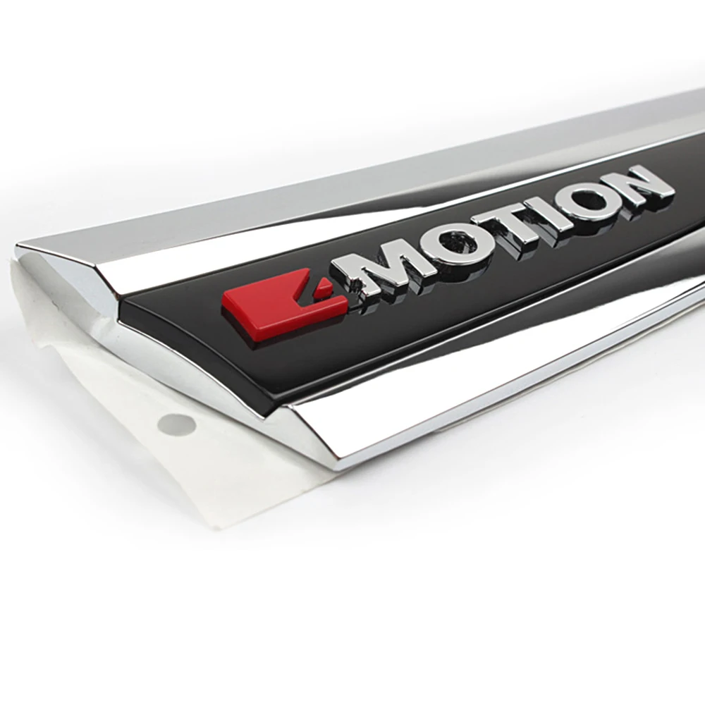 Автомобильное боковое крыло 4 эмблемы с логотипом движения 3D наклейка отделкой