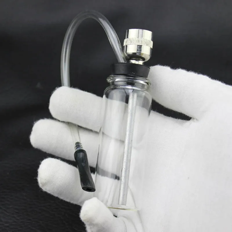 

Стеклянная мини-бутылка, водопроводная труба, портативная лампа для кальяна, курительные трубки для курения, металлическая трубка, фильтр, ...