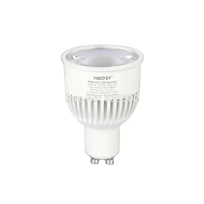 6W GU10 RGB + CCT Светодиодный точечный светильник модель NoFUT106 Mi подчиненный новый