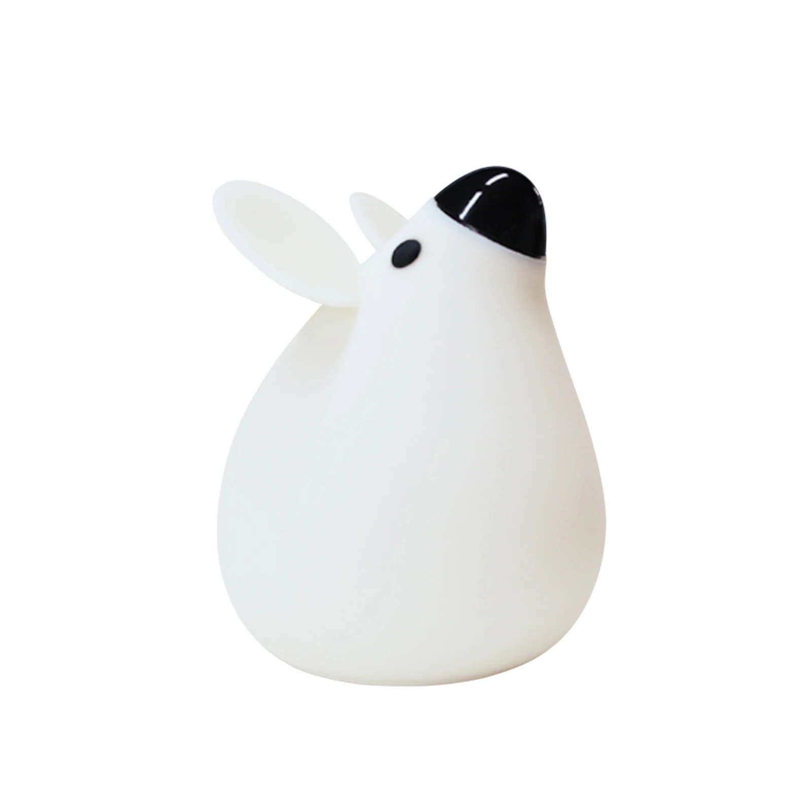 

Night Light USB Rechargeable Cute Mouse With Rotary Switch Adjustable Sleep Lamp Temperature Stepless Dimming Bedside Light